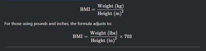 BMI Calculator