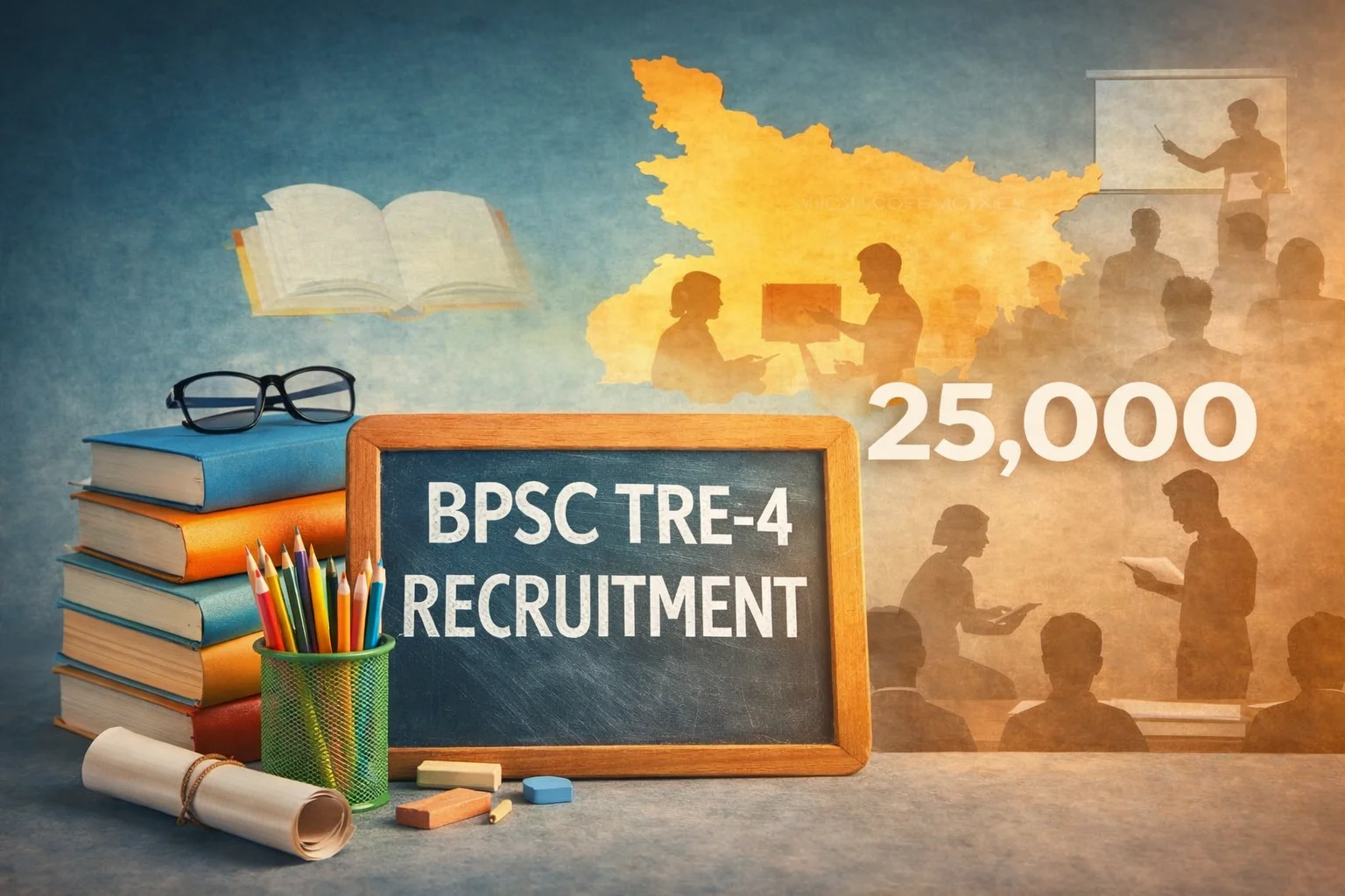 BPSC TRE 4 Teacher Recruitment 2026: 25,000 Vacancies Expected in January