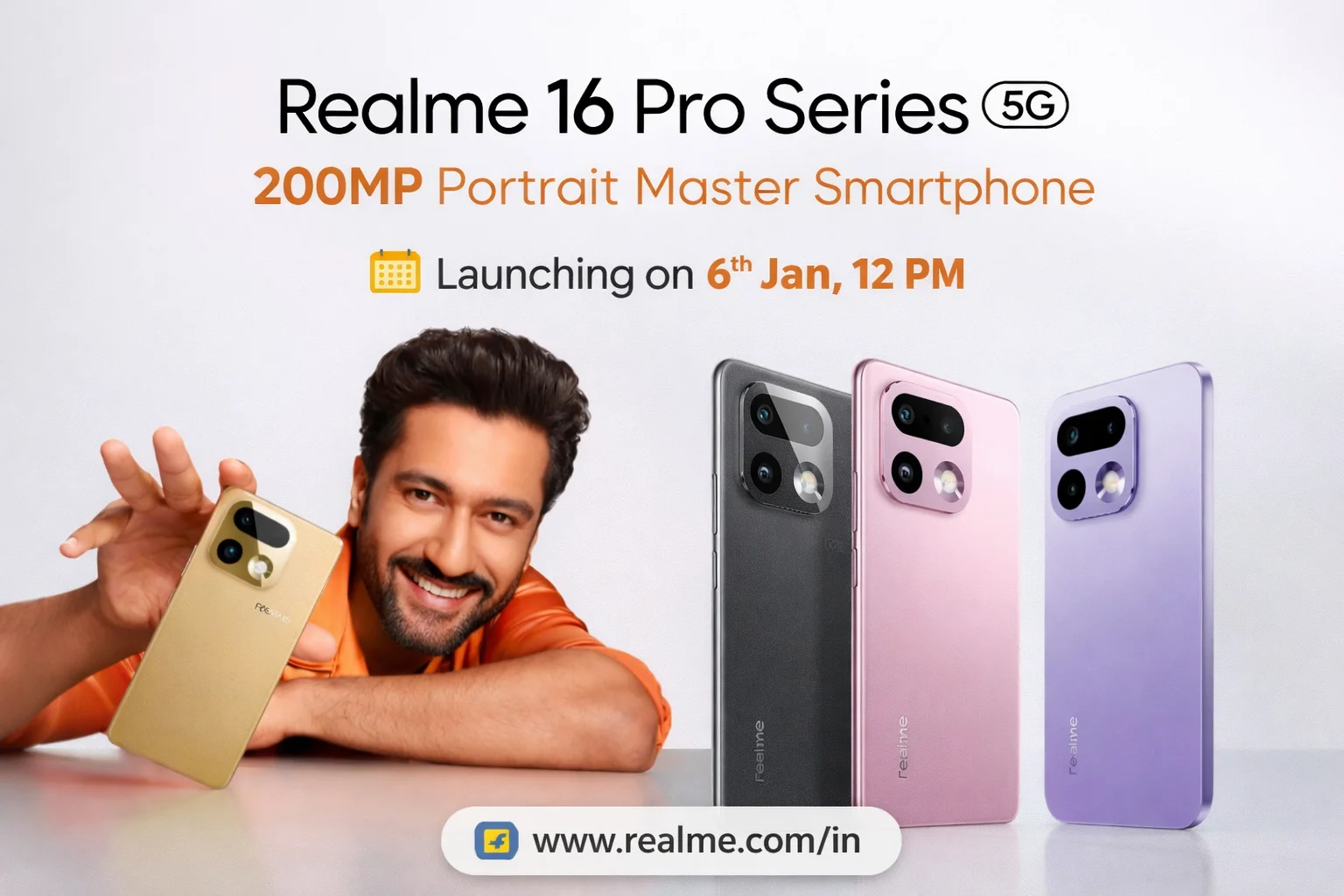 Realme 16 Pro Series 5G Launch: 200MP Portrait Master Smartphone